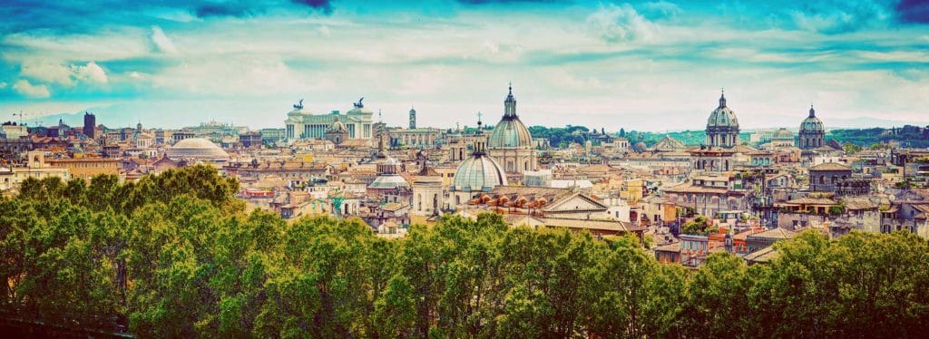 Rome Skyline pano
