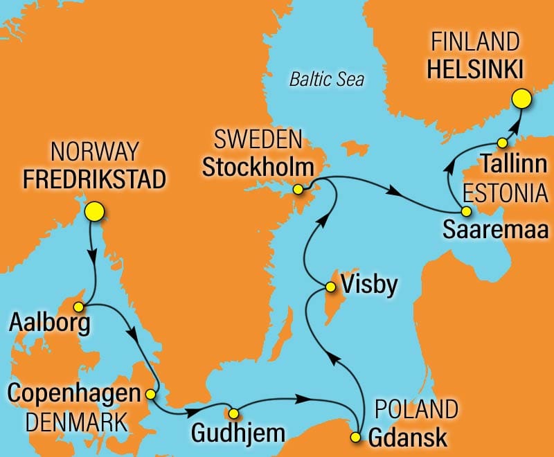 Baltic Sea Map