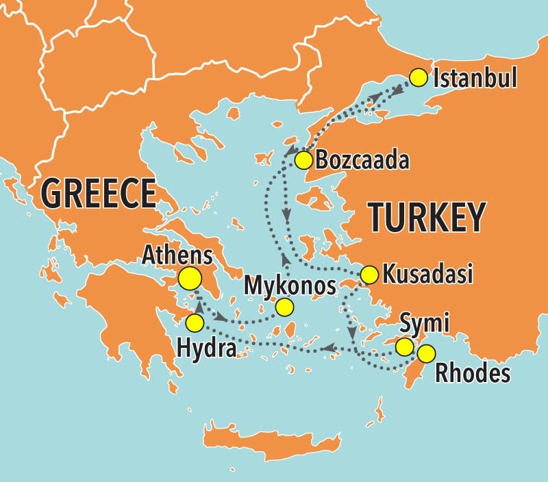 Greek Isles Turkey Cruise